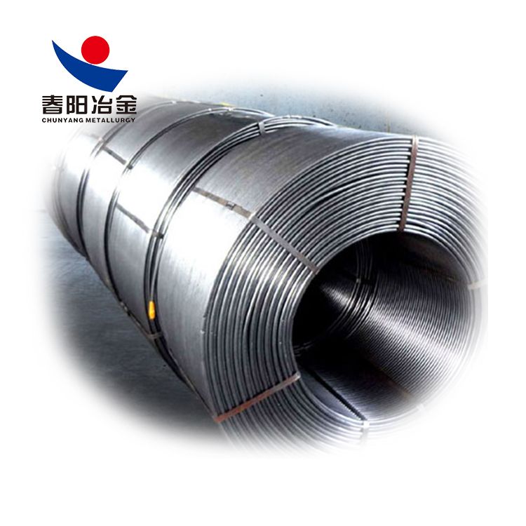 硅鈣線脫氧能力強，在鋼的生產中發揮著巨大作用
